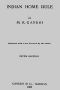 [Gutenberg 40461] • Indian Home Rule